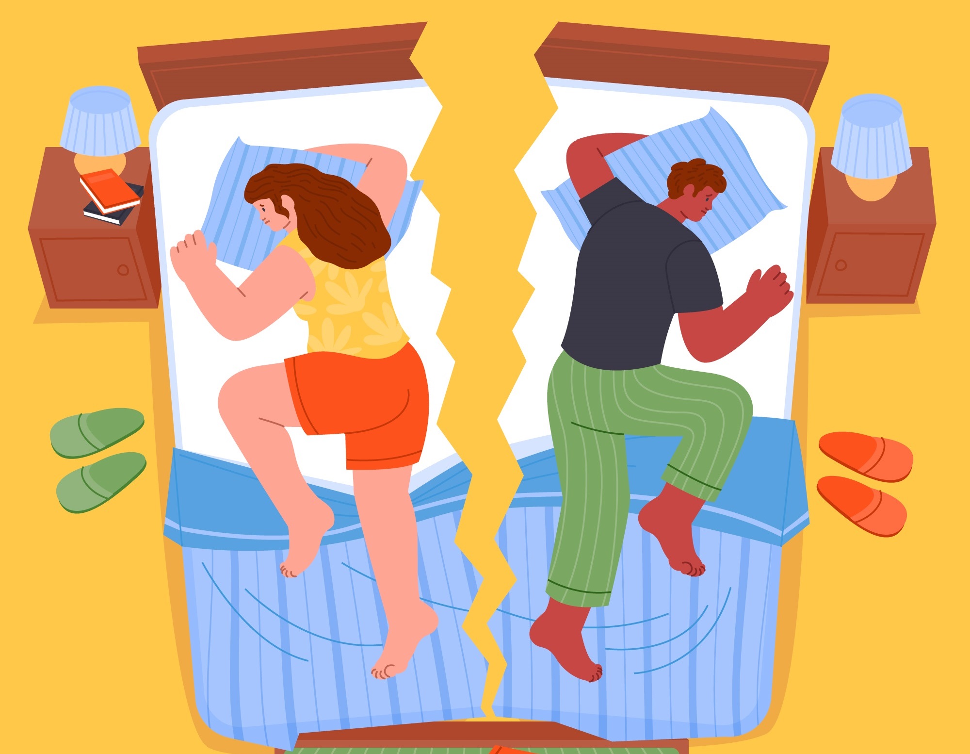 Følelsesmæssig afstand og tab af lyst mellem par